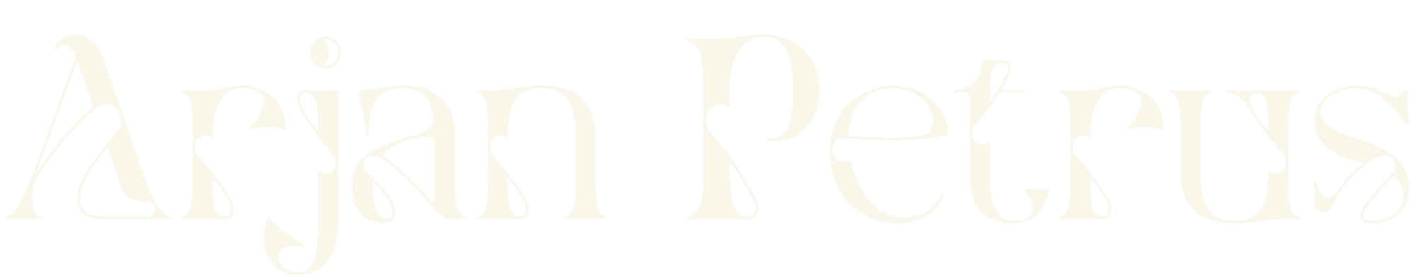 Arjan Petrus Design